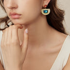 Crystal Sunset Dangle Earrings