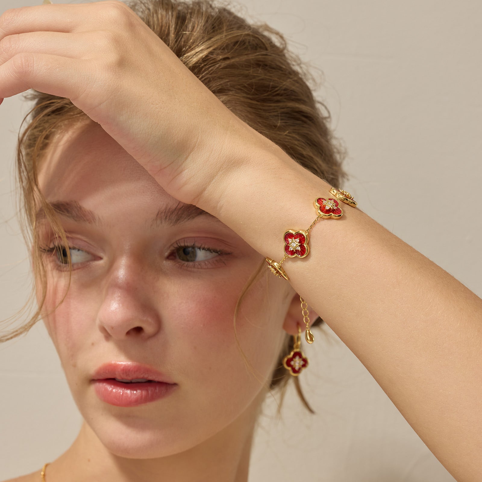 Secret Garden Clover Bracelet