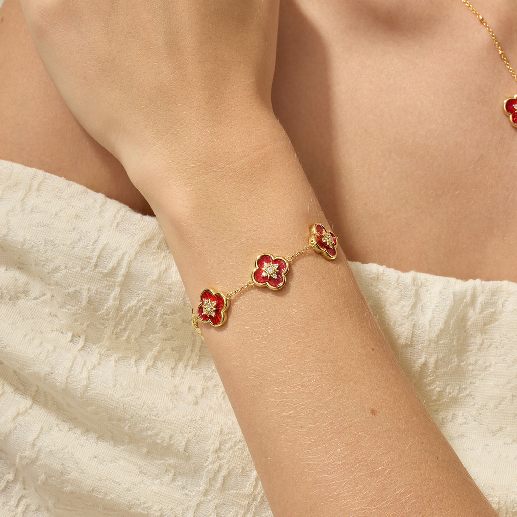 Secret Garden Clover Bracelet
