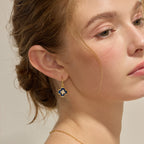 Secret Garden Clover Drop Earrings
