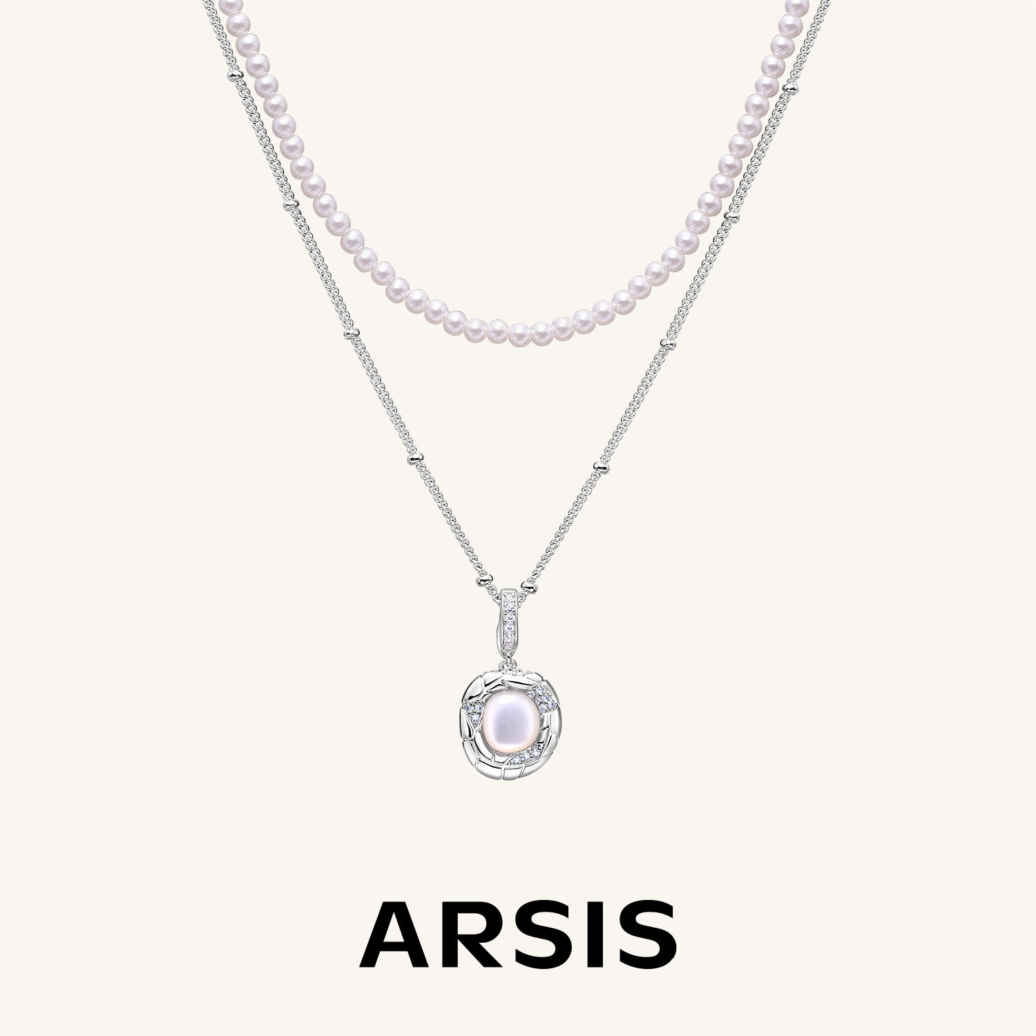 Good Luck Layered Duo Necklace