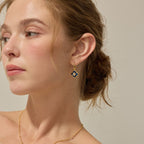Secret Garden Clover Drop Earrings