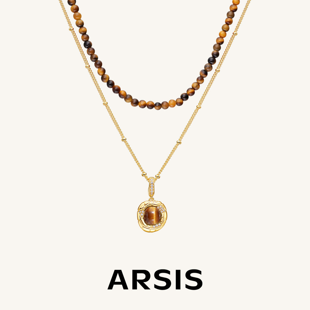 Good Luck Layered Duo Necklace