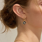 Secret Garden Clover Drop Earrings