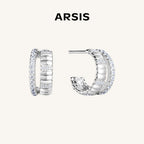 Mix & Match Pavé Split-Hoop Earrings