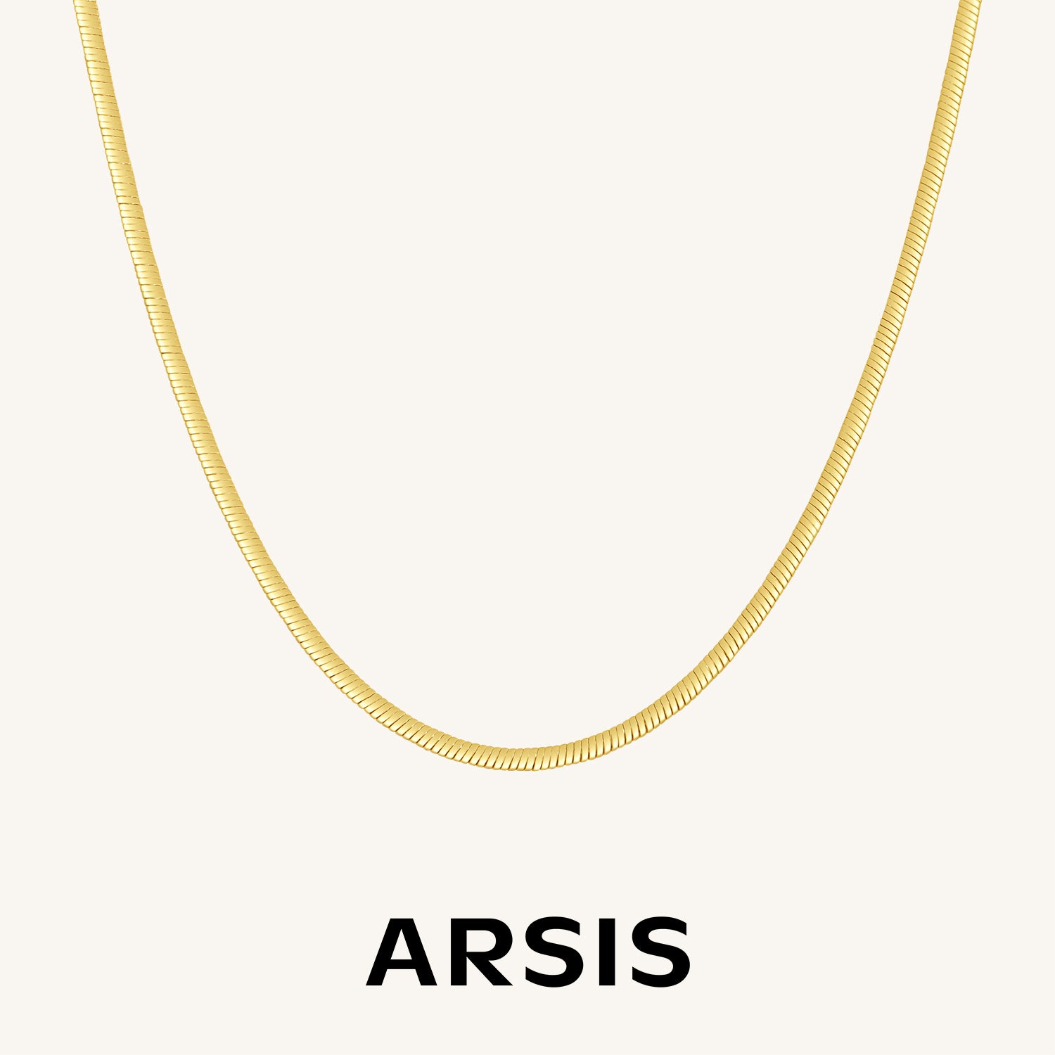 Mix & Match Thin Cobra Chain Necklace