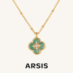 Secret Garden Clover Pendant Necklace