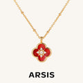 Secret Garden Clover Pendant Necklace