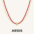 Felice Layered Beaded Necklace