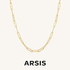 Mix & Match Paperclip Chain Necklace