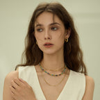 Secret Garden Rainbow Beaded Necklace