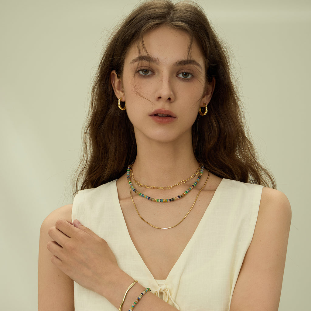 Mix & Match Paperclip Chain Necklace