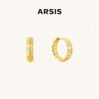 Mix & Match Snake Chain Pattern Hoop Earrings