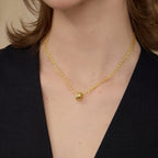 Good Luck Multi Strand Necklace with Charm