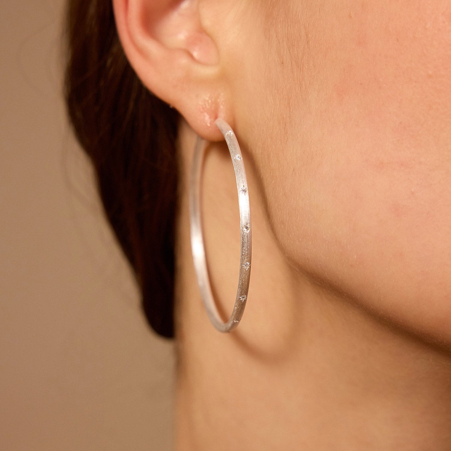 Mix & Match Oversized Thin Hoop Earrings