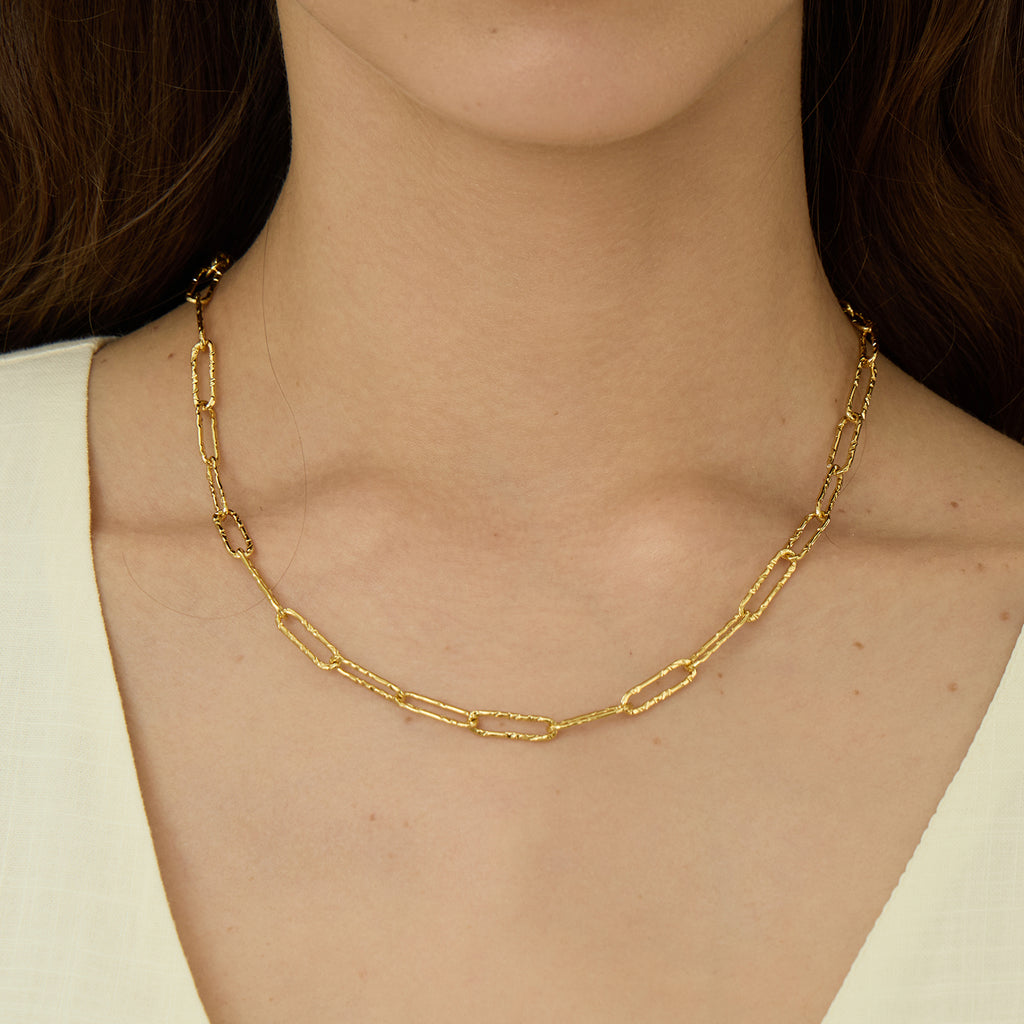 Mix & Match Paperclip Chain Necklace
