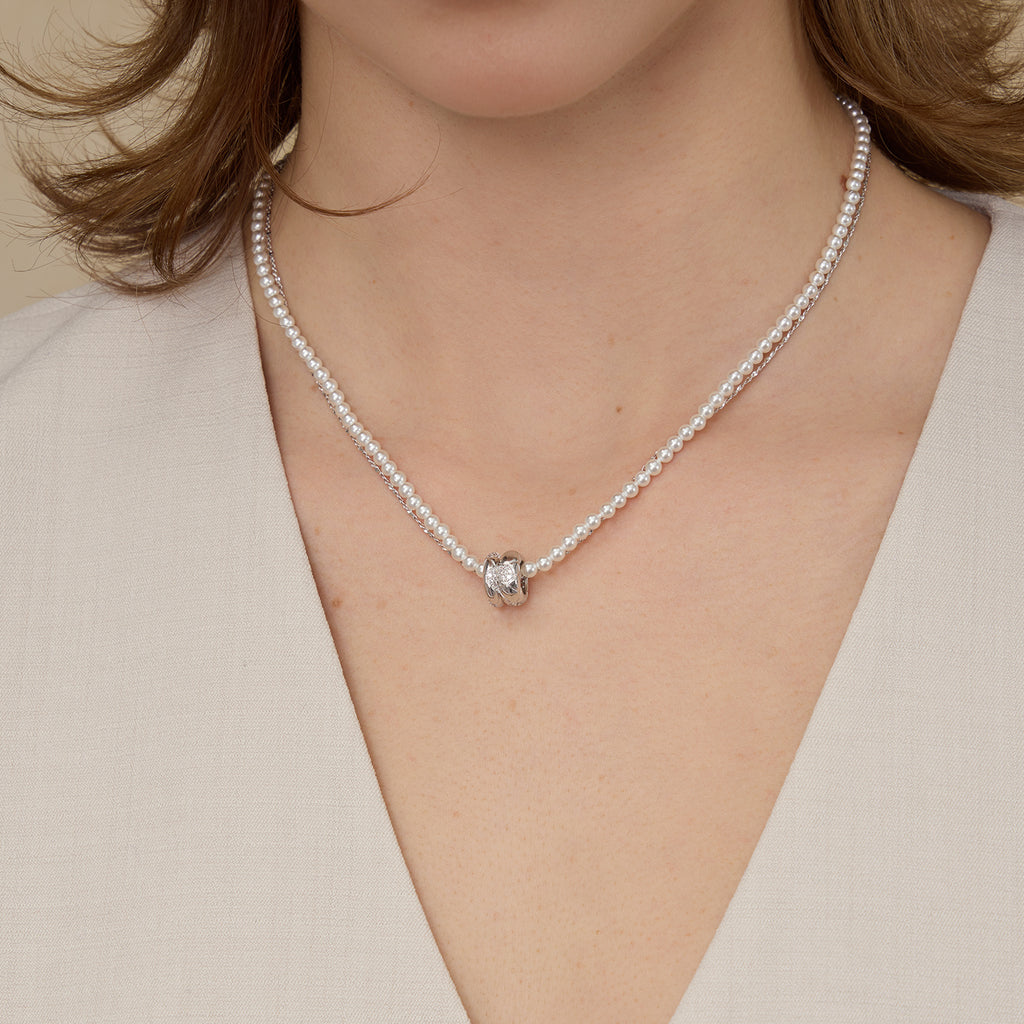 Felice Layered Beaded Necklace