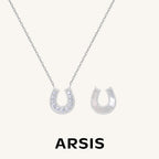 Lucky Symbol Horseshoe Necklace