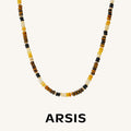 Secret Garden Tiger's Eye Beaded Necklace