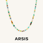 Secret Garden Rainbow Beaded Necklace