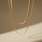 Mix & Match Snake Chain Twin Necklace