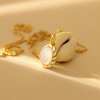 Moonlight Mother of Pearl Pendant Necklace