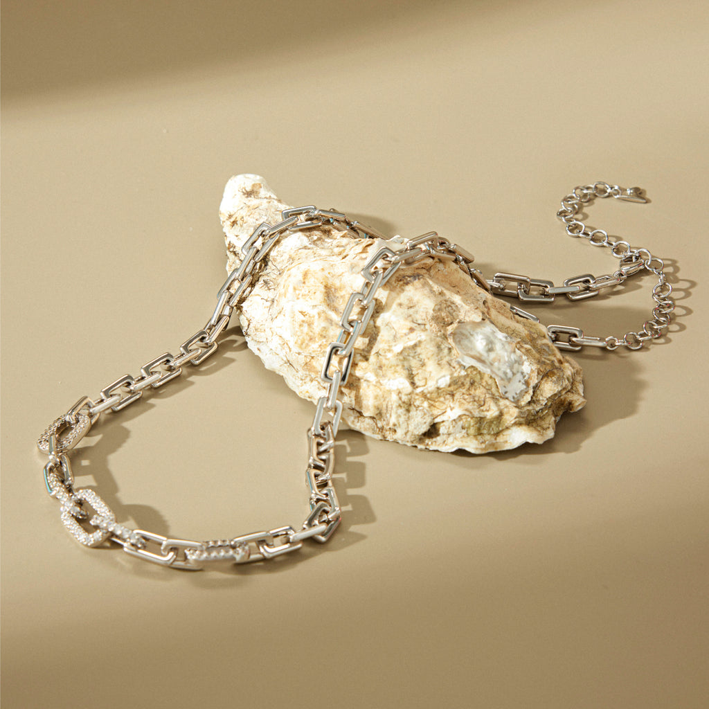 Mix & Match Cubic Zirconia Cuban Necklace