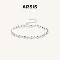 Crafted CZ Bobble Tennis Bracelet
