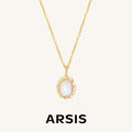Moonlight Mother of Pearl Pendant Necklace