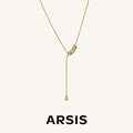 Lucia Slider Lariat Necklace