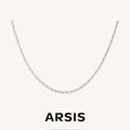 Crafted CZ Bobble Tennis Necklace