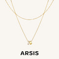 Lucia Double Chain Necklace