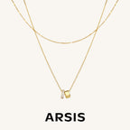 Lucia Double Chain Necklace