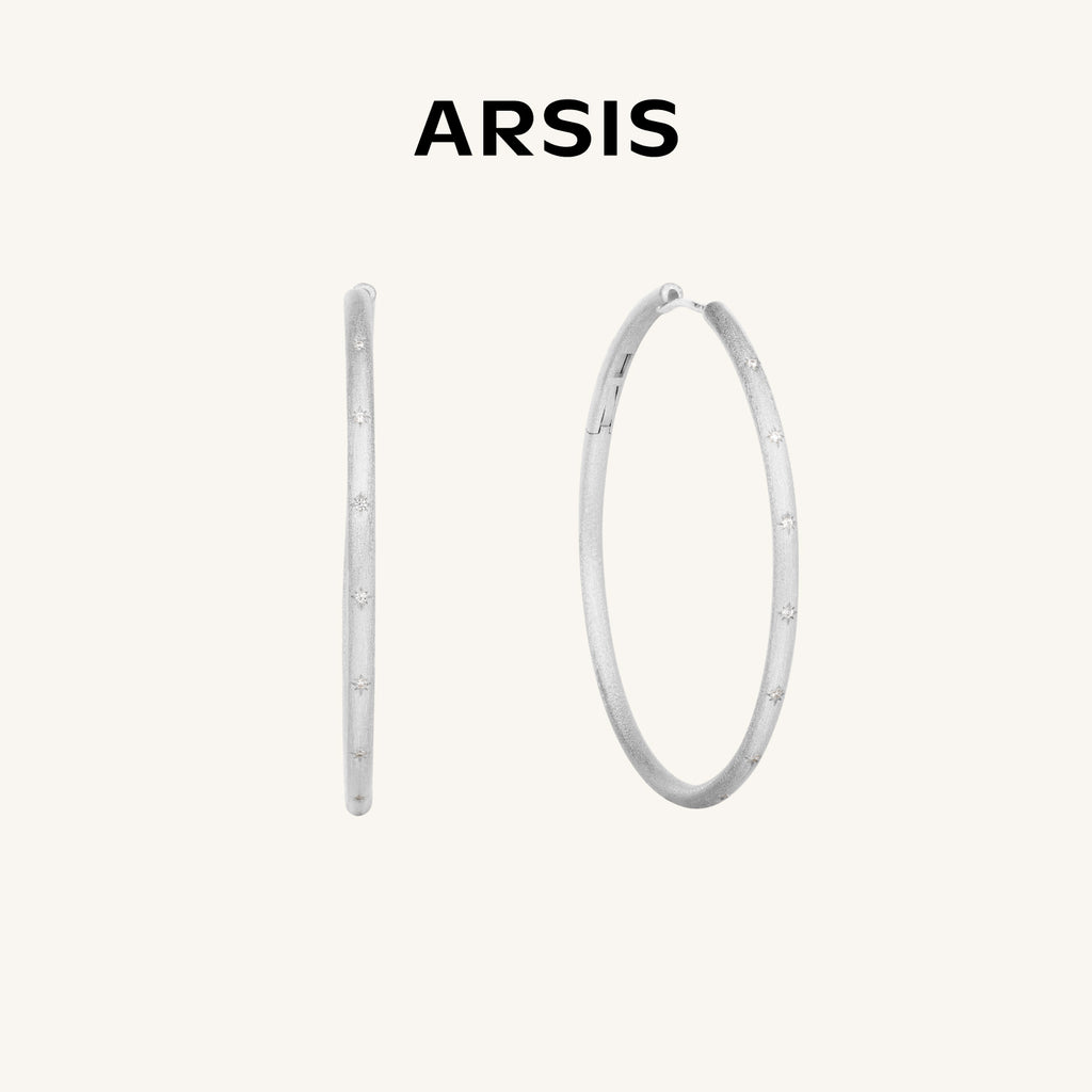 Mix & Match Oversized Thin Hoop Earrings
