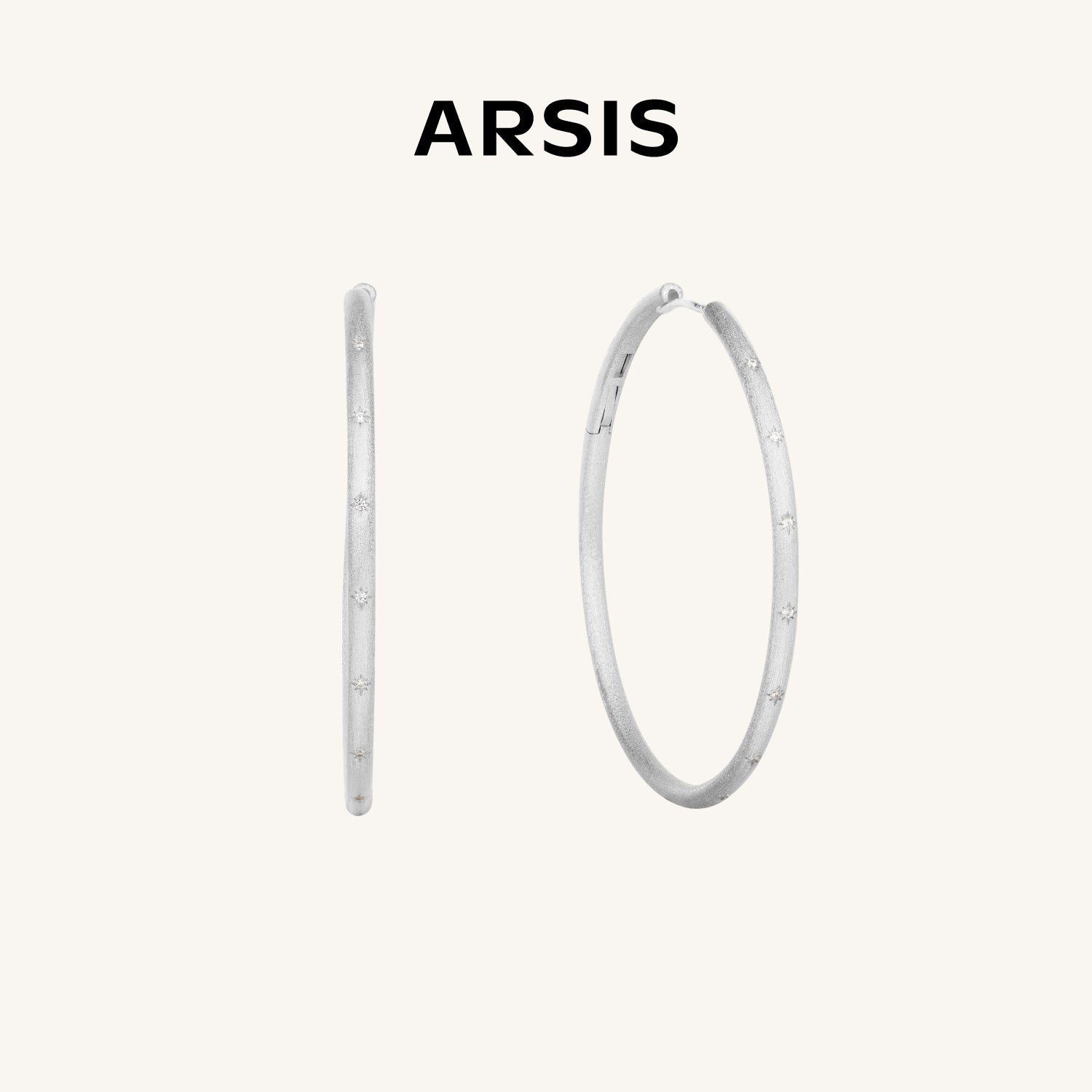 Mix & Match Oversized Thin Hoop Earrings