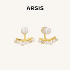 Innocence Age Pearl Smile Two-Way Earrings