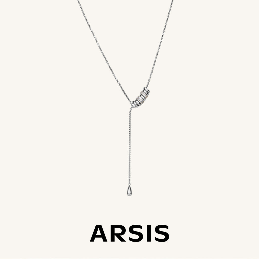 Lucia Slider Lariat Necklace