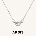 Signature Triple Interlock Necklace