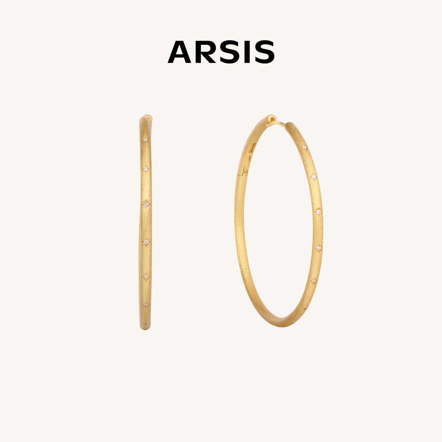 Mix & Match Oversized Thin Hoop Earrings