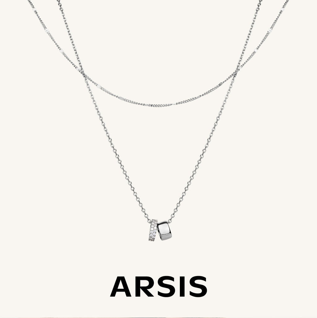 Lucia Double Chain Necklace