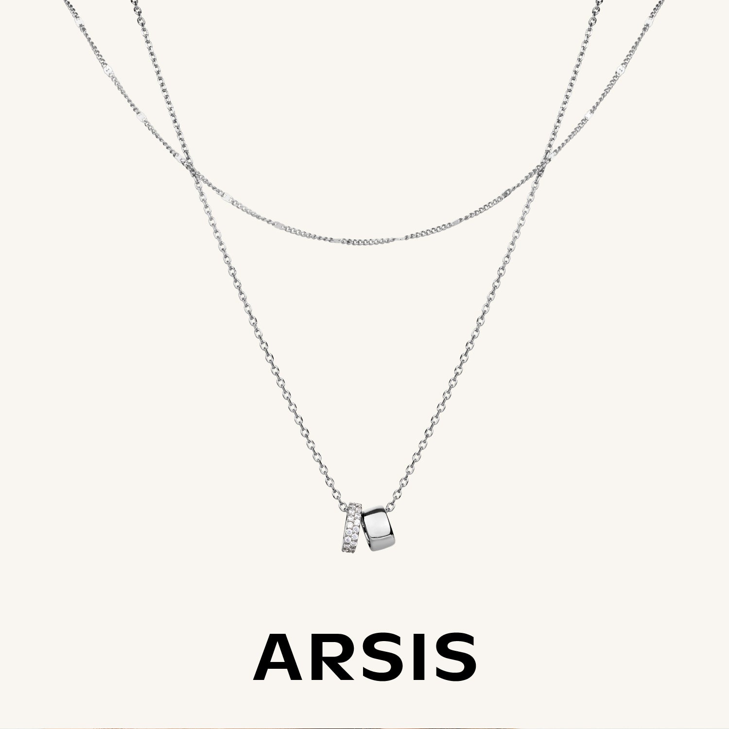 Lucia Double Chain Necklace