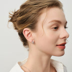Lucia Triple-Illusion Stud Earrings