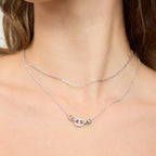 Signature Triple Interlock Necklace