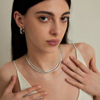 Mix & Match Snake Chain Twin Necklace