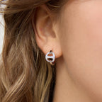 Mix & Match Signature Pavé Huggie Earrings