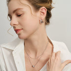 Lucia Triple Wave Huggie Earrings