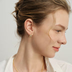 Lucia Triple-Illusion Stud Earrings