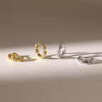 Signature Chain Link Small Hoop Earrings