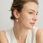 Lucky Star Huggie Earrings