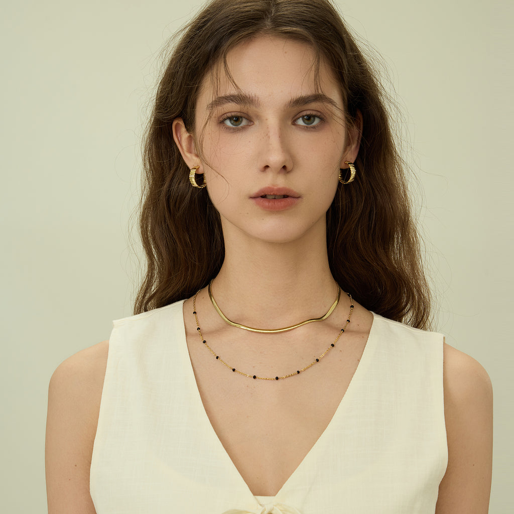 Mix & Match Thin Cobra Chain Necklace